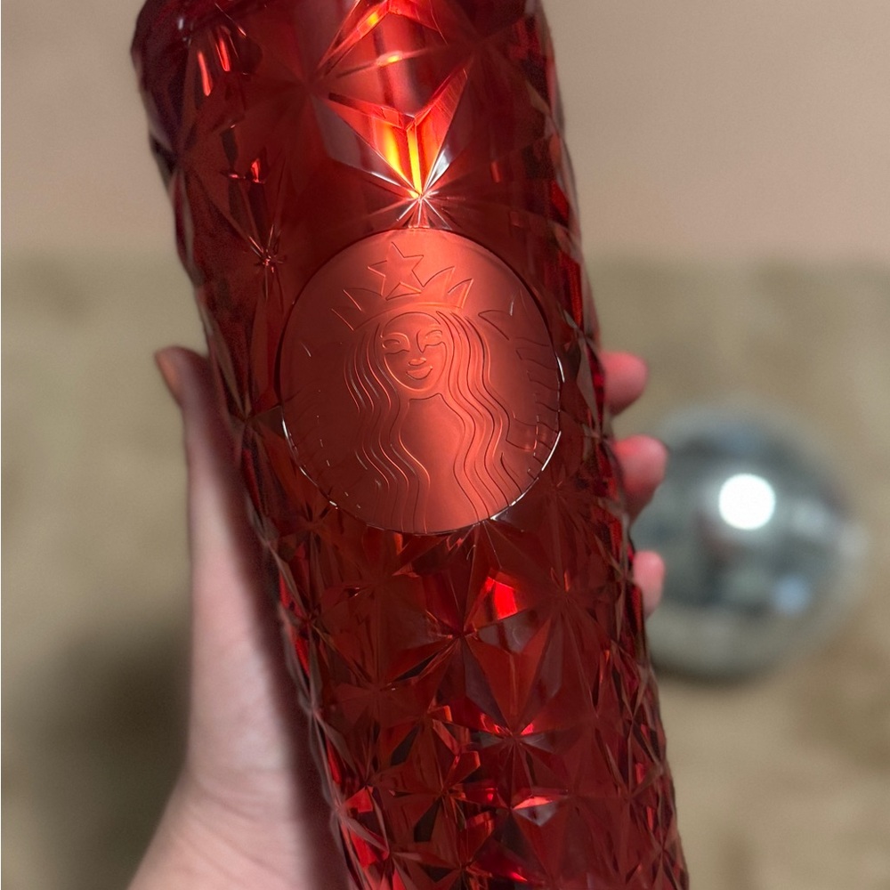 Starbucks Disney Christmas Tumbler NWT